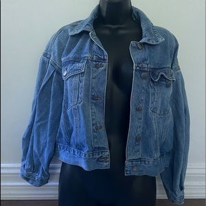Forever 21 Cropped Jean Jacket